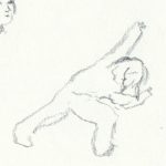 S.Horsley drawing - stretch