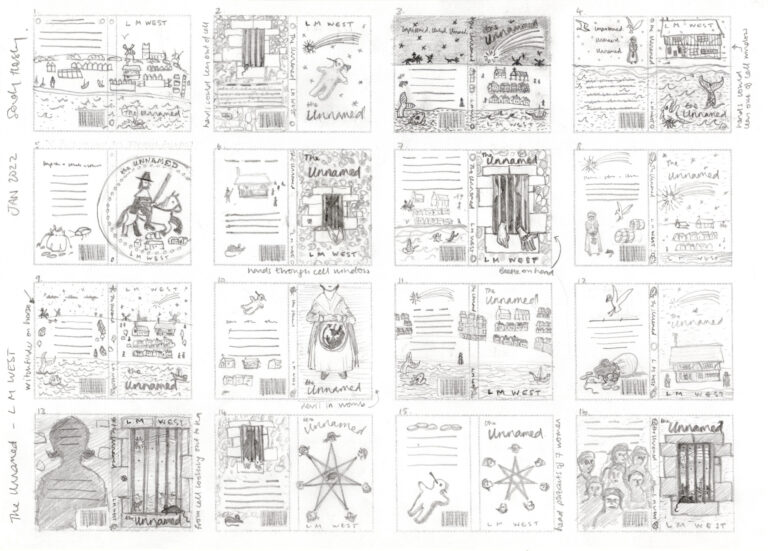 SANDY HORSLEY THE UNNAMED BOOK COVER THUMBNAILS